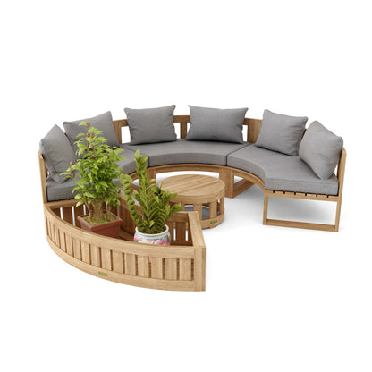 Anderson Teak Circular Modular Deep Seating Set SET-808 — product image 4 of 6