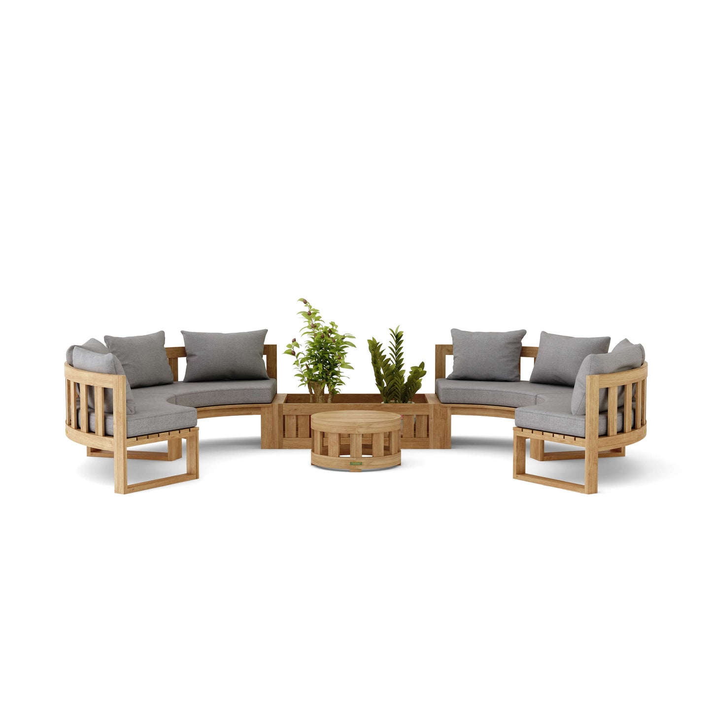 Anderson Teak Circular Modular Deep Seating Set SET-809 — product image 5 of 6