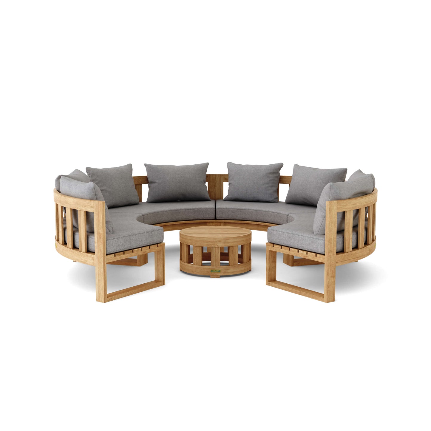 Anderson Teak Circular Modular Deep Seating Set SET-810 — product image 2 of 5