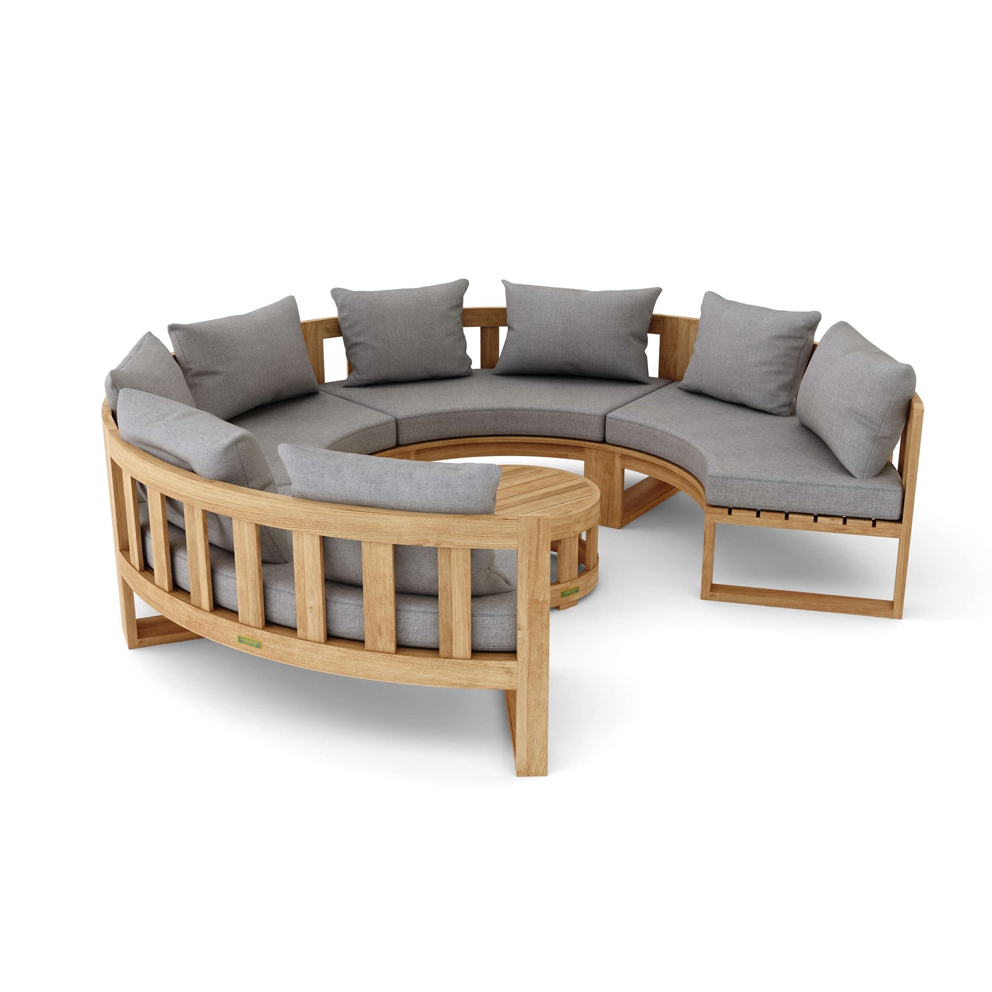Anderson Teak Circular Modular Deep Seating Set SET-810 — product image 3 of 5
