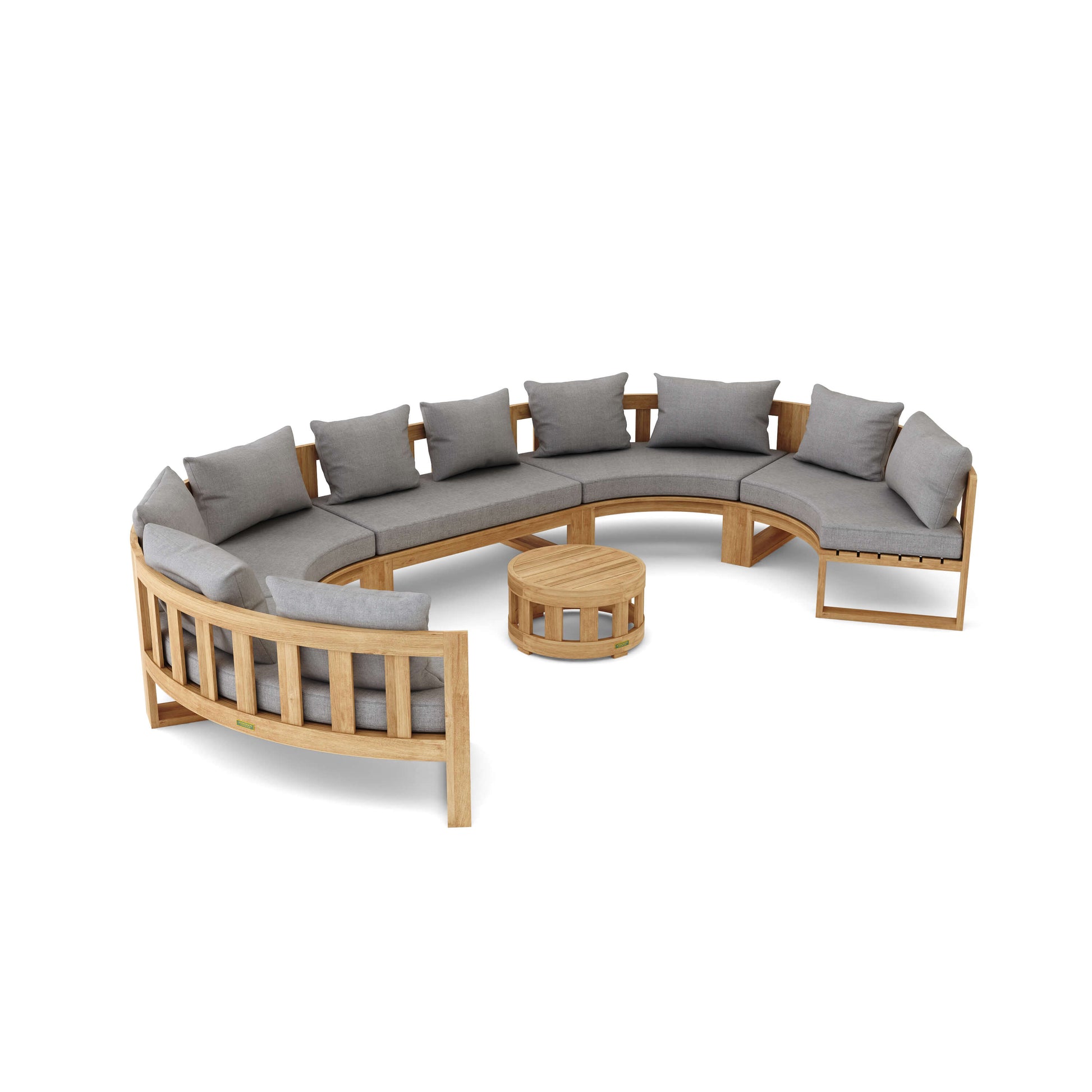 Anderson Teak Circular Modular Deep Seating Set SET-812 — product image 4 of 7