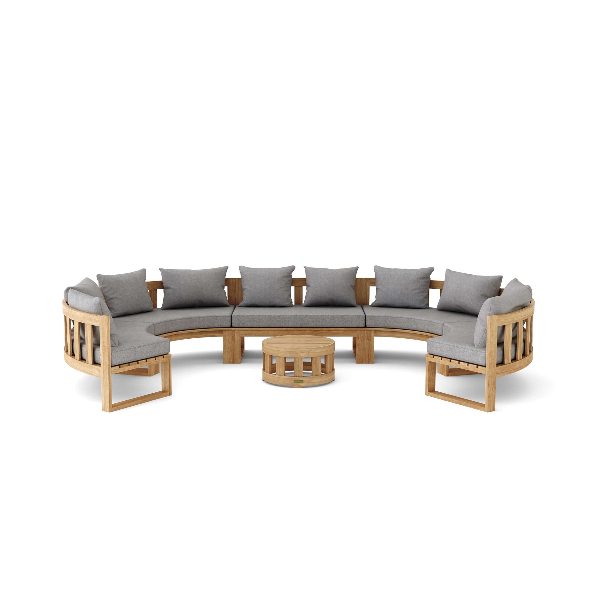 Anderson Teak Circular Modular Deep Seating Set SET-812 — product image 6 of 7