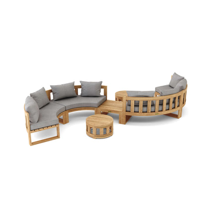 Anderson Teak Circular Modular Deep Seating Set SET-813 — product image 2 of 9
