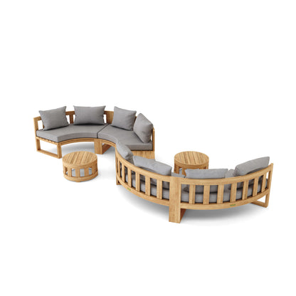 Anderson Teak Circular Modular Deep Seating Set SET-813 — product image 4 of 9