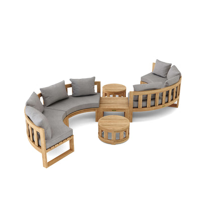 Anderson Teak Circular Modular Deep Seating Set SET-813 — product image 8 of 9