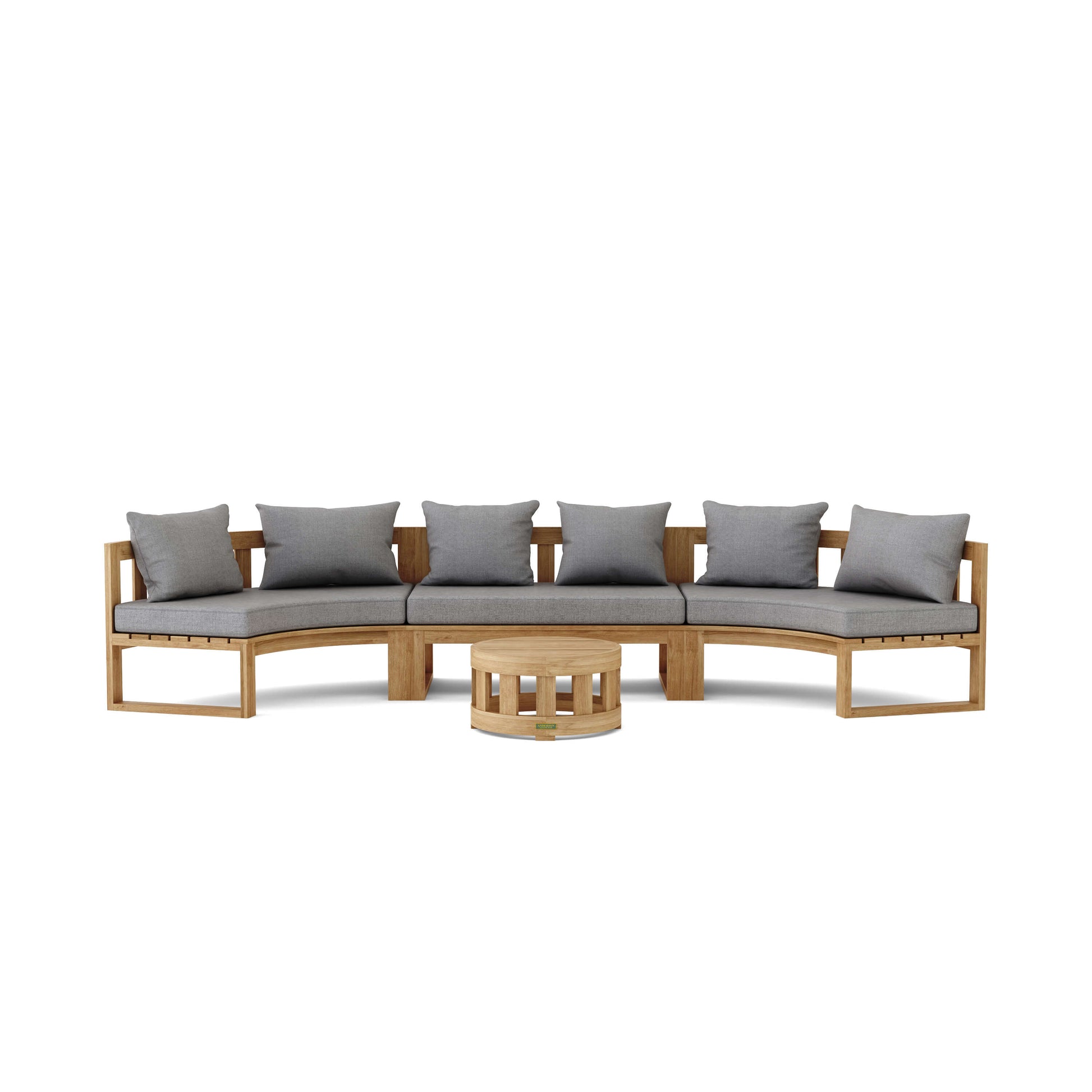 Anderson Teak Circular Modular Deep Seating Set SET-814 — product image 2 of 8