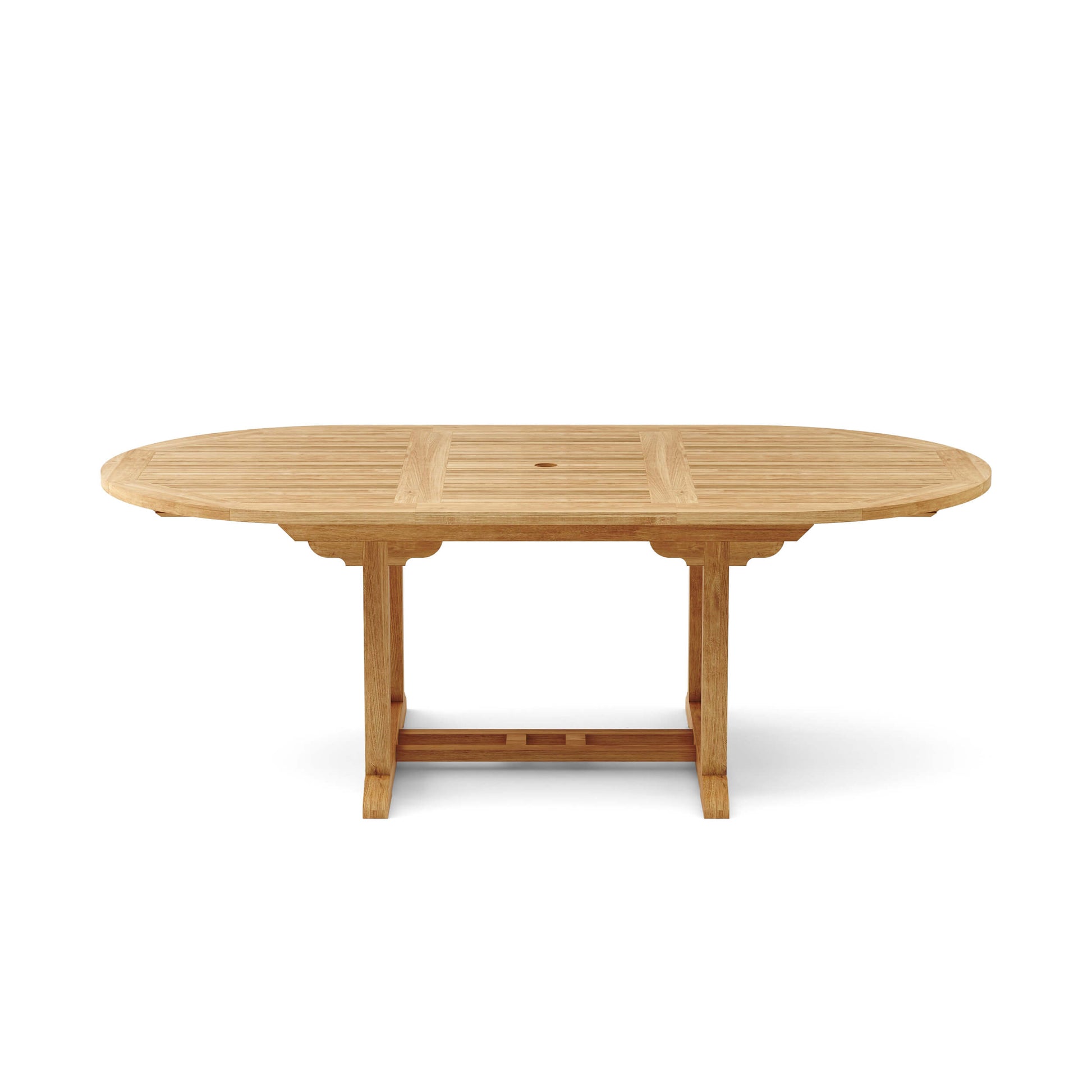 Anderson Teak Bahama Sahara Armchair 7-Piece 87 in Oval Dining Set — product image 4 of 8