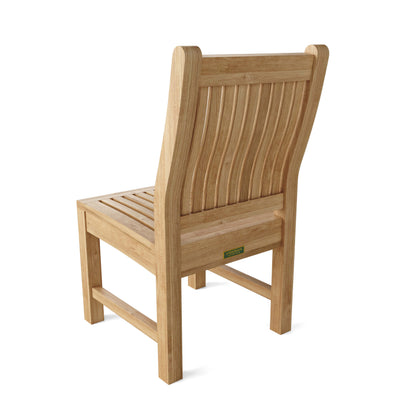 Anderson Teak Bahama Sahara Side Chair 7-Piece 87 in Oval Dining Set — product image 11 of 11