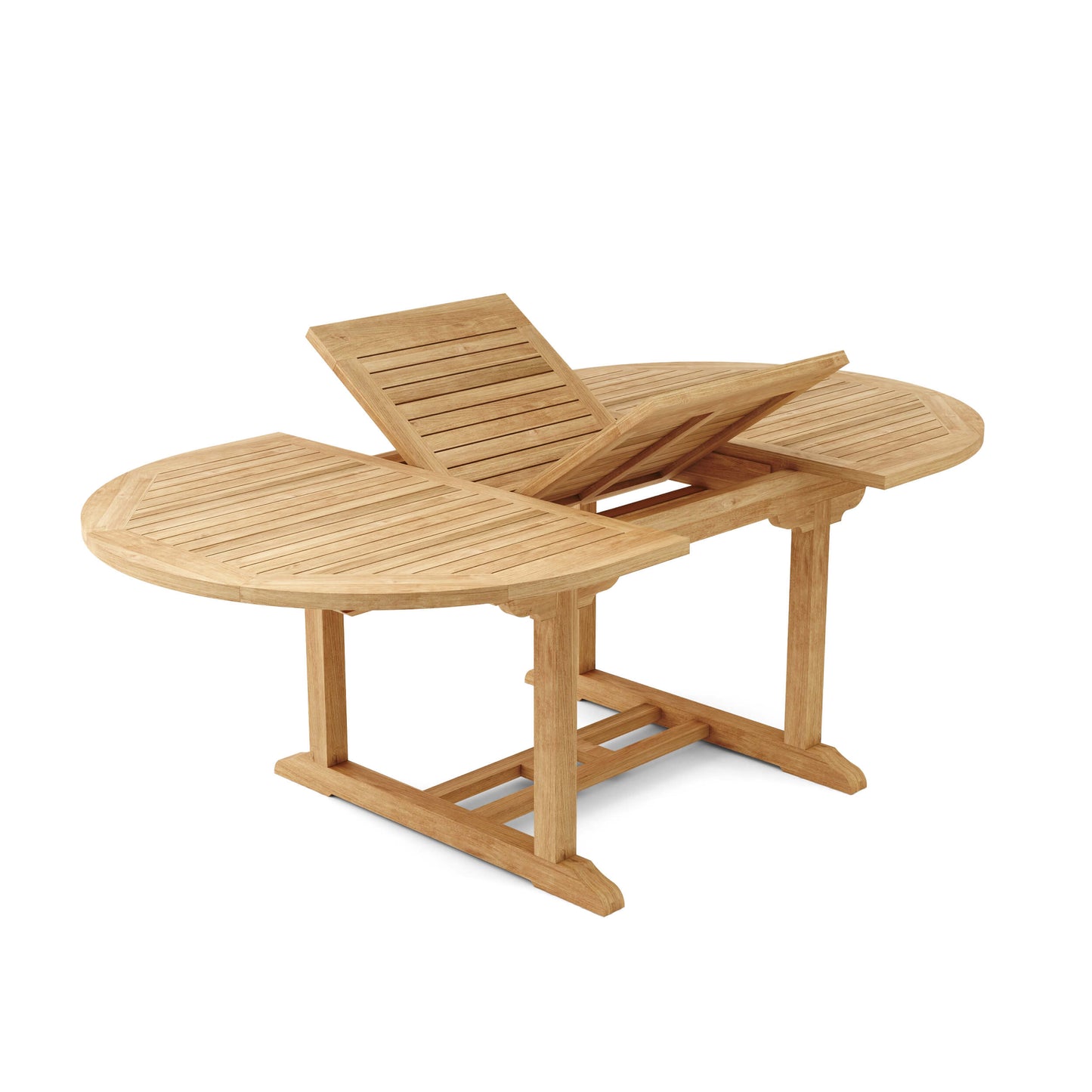 Anderson Teak Bahama Sahara Side Chair 7-Piece 87 in Oval Dining Set — product image 5 of 11