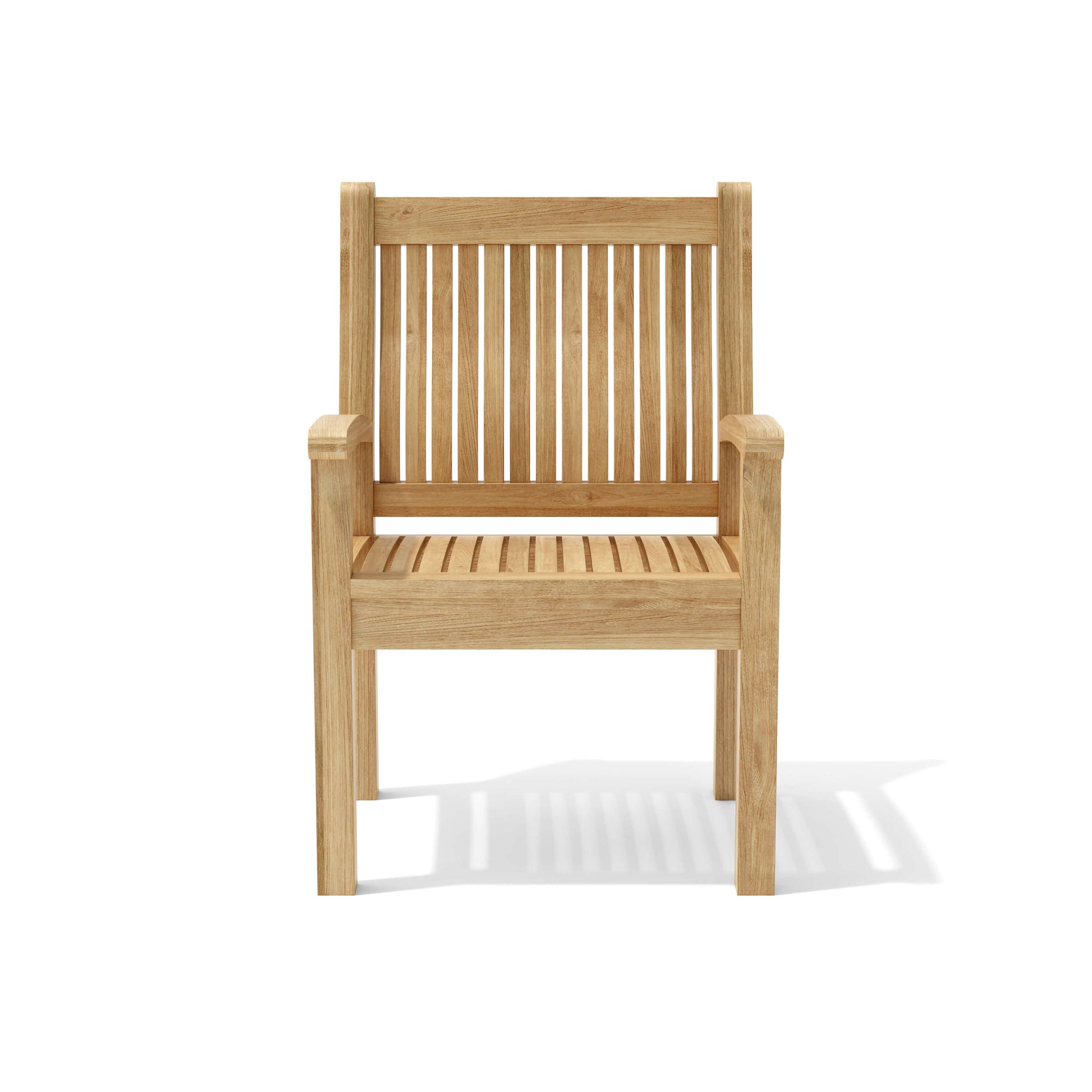 Anderson Teak Bahama Sahara Side Chair 7-Piece 87 in Oval Dining Set — product image 8 of 11