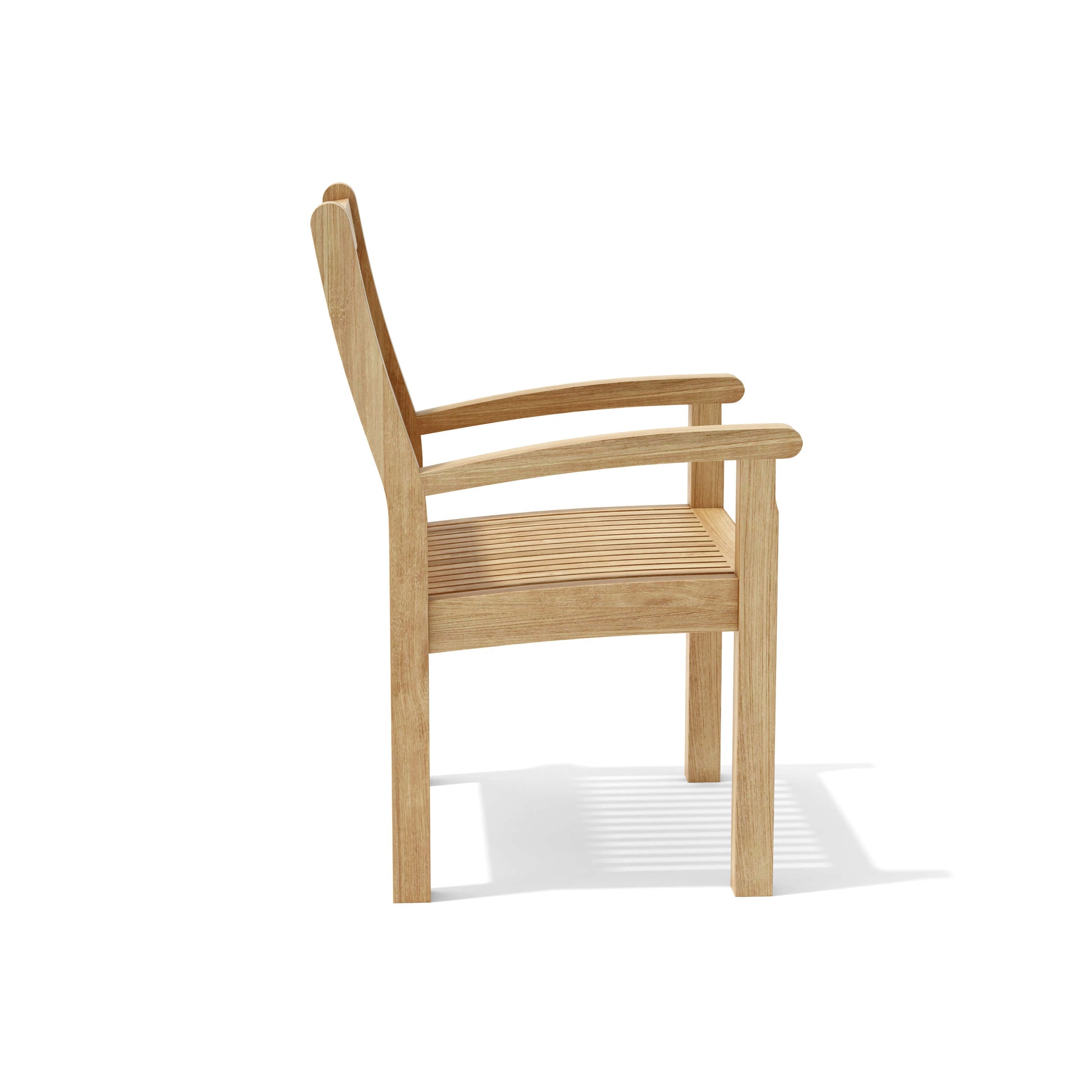 Anderson Teak Bahama Sahara Side Chair 7-Piece 87 in Oval Dining Set — product image 9 of 11