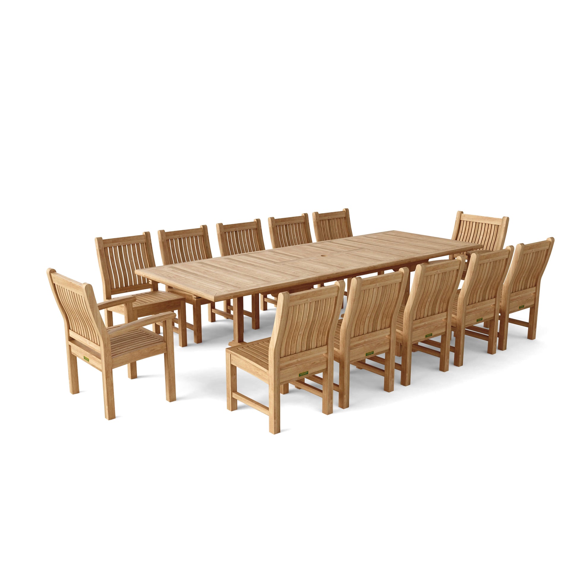 Anderson Teak Valencia Sahara 13-Piece Rectangular Dining Set — product image 2 of 13