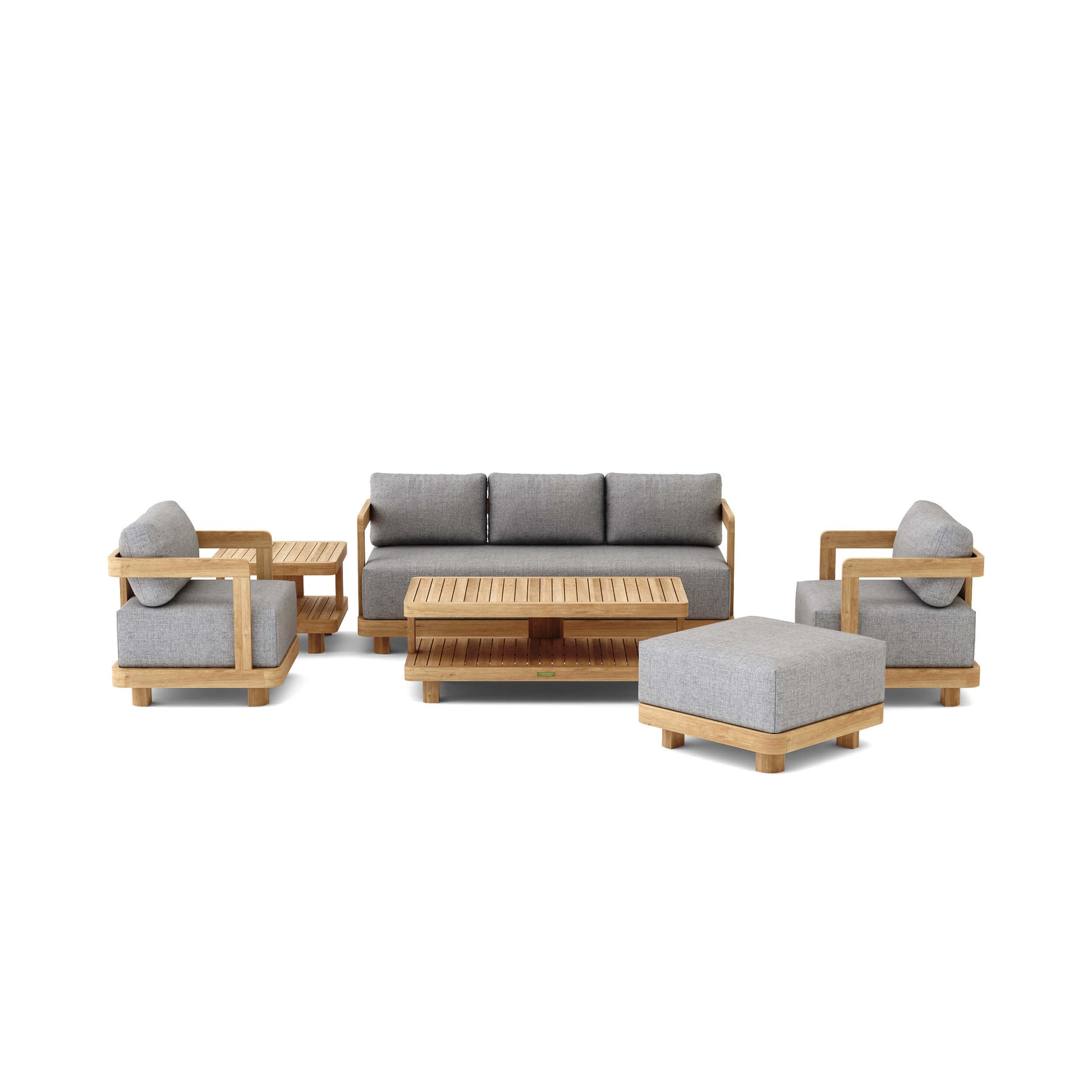 Anderson Teak Granada 6-Piece Deep Seating Set with Cushions — SET-901 — product image 3 of 3