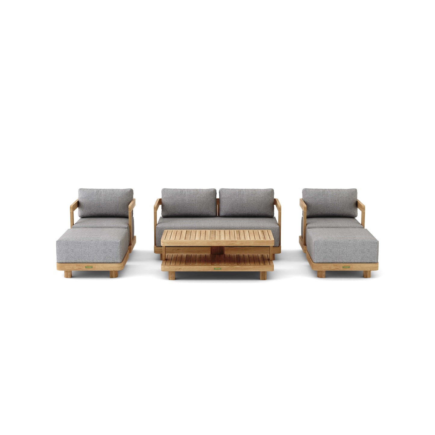 Anderson Teak Granada 6-Piece Deep Seating Set SET-902 — product image 2 of 3