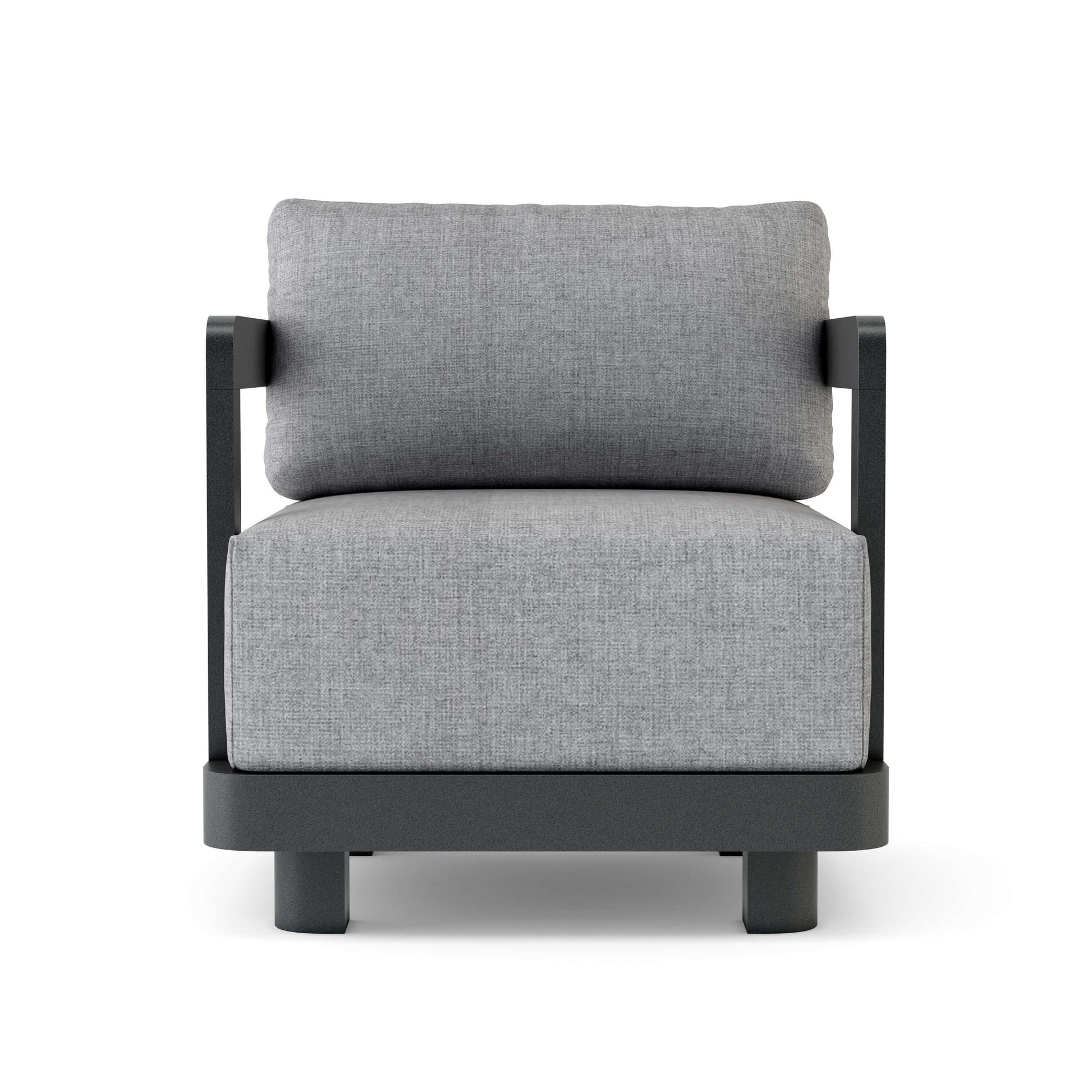 Anderson Teak Granada 6-Piece Aluminum Deep Seating Set in Dark Grey — SET-902-AL — product image 2 of 6