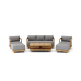 Anderson Teak Granada 6-Piece Deep Seating Set with Cushions — SET-903