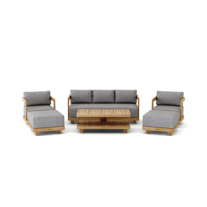 Anderson Teak Granada 6-Piece Deep Seating Set with Cushions — SET-903 — product image 1 of 2