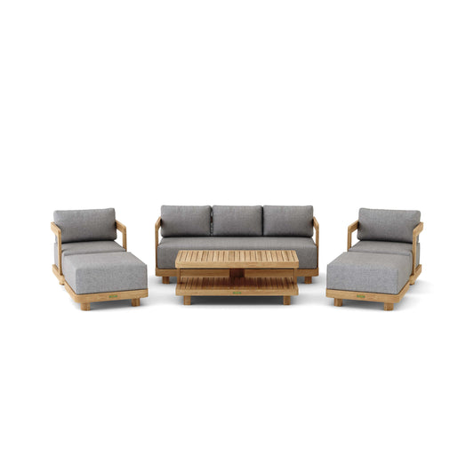 Anderson Teak Granada 6-Piece Deep Seating Set with Cushions — SET-903 — product image 1 of 2