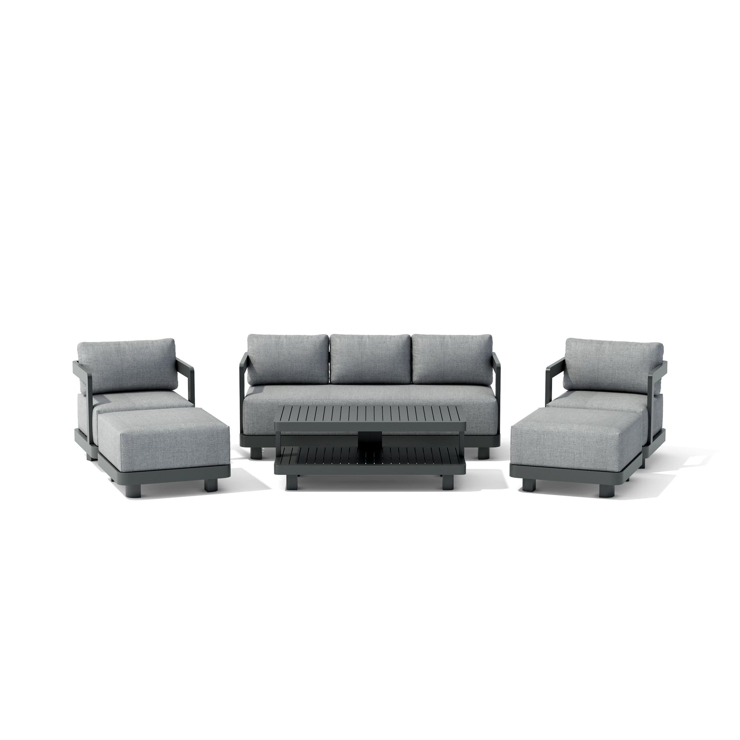Anderson Teak Granada 6-Piece Aluminum Deep Seating Set — product image 1 of 6
