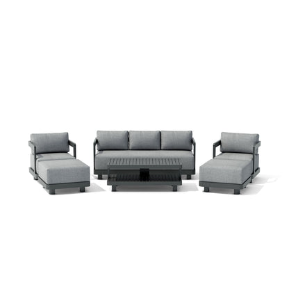 Anderson Teak Granada 6-Piece Aluminum Deep Seating Set — product image 1 of 6