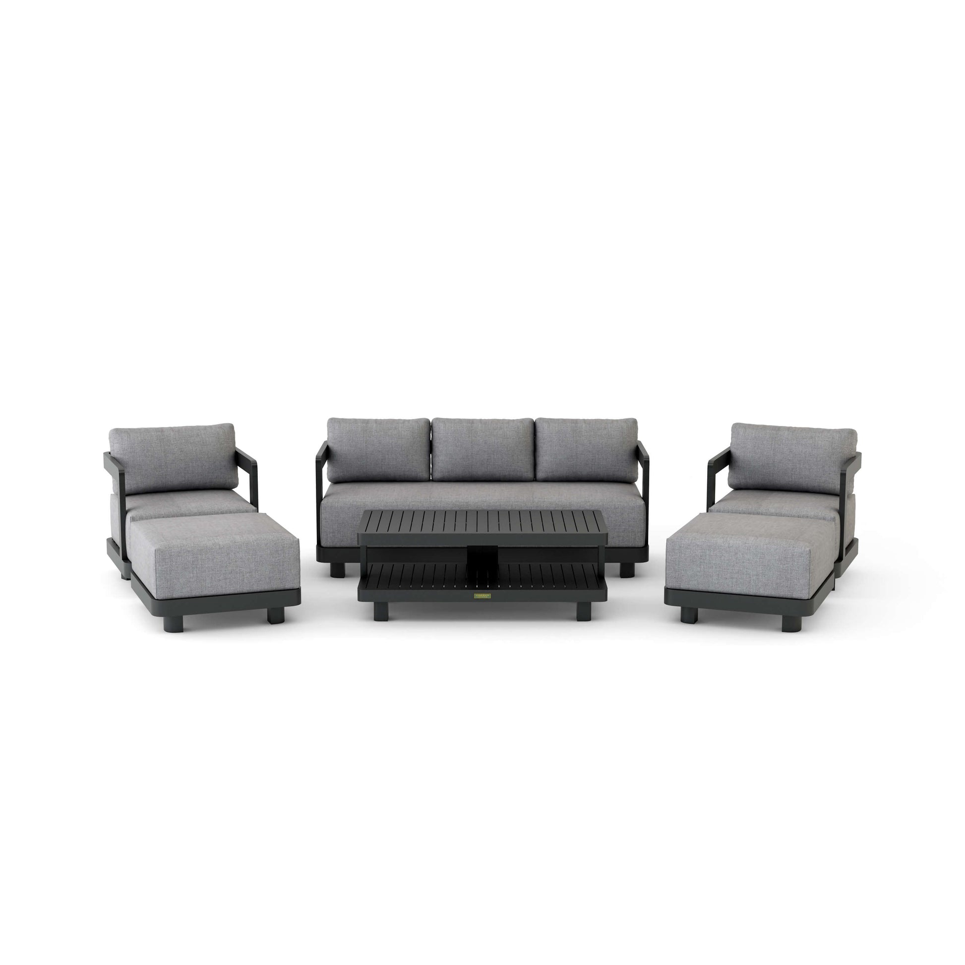 Anderson Teak Granada 6-Piece Aluminum Deep Seating Set — product image 6 of 6