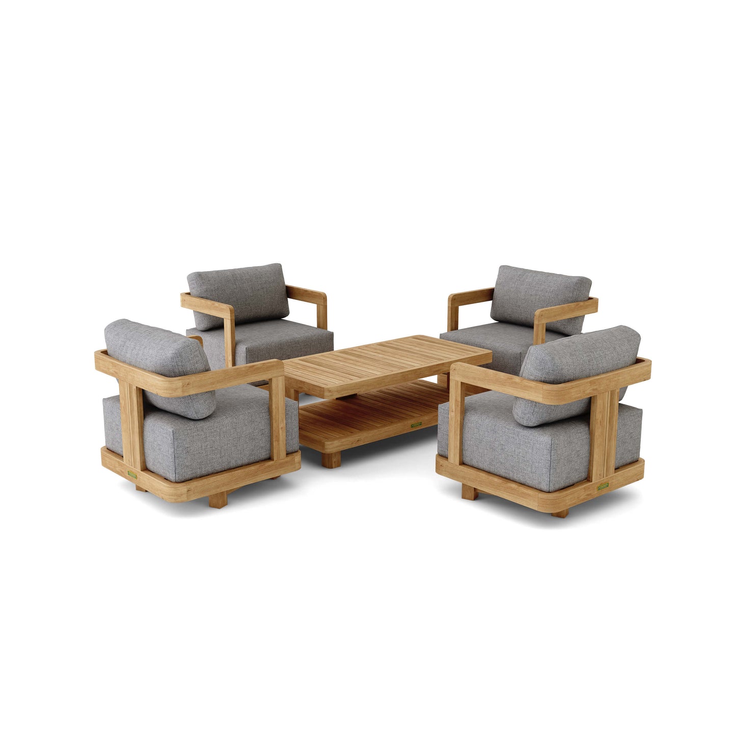 Anderson Teak Granada 5-Piece Deep Seating Set with Cushions — product image 2 of 3
