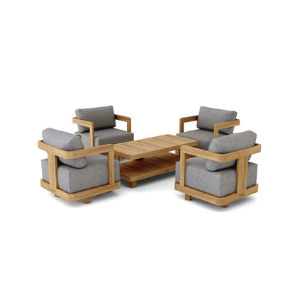 Anderson Teak Granada 5-Piece Deep Seating Set with Cushions — product image 3 of 3