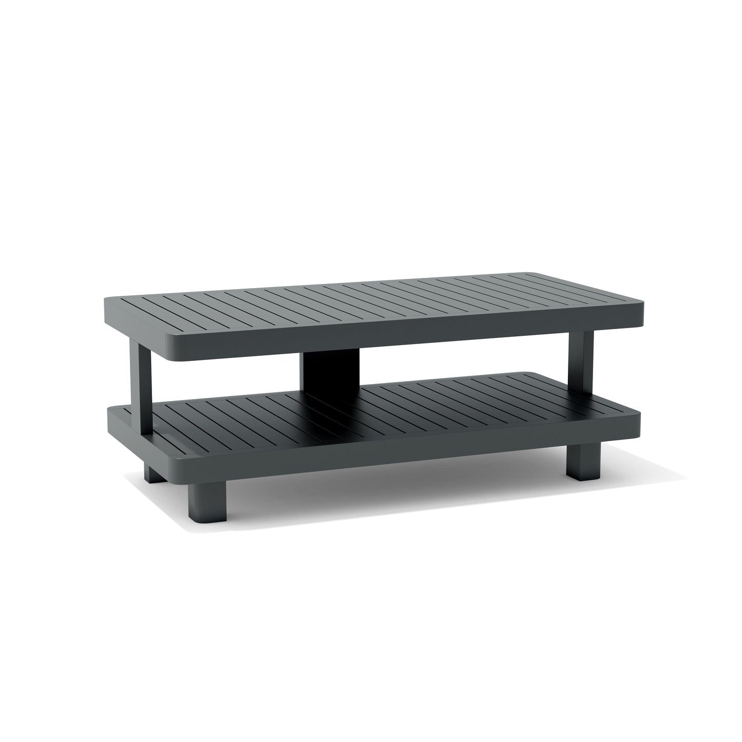 Anderson Teak Granada 5-Piece Aluminum Deep Seating Set in Dark Grey — product image 2 of 4