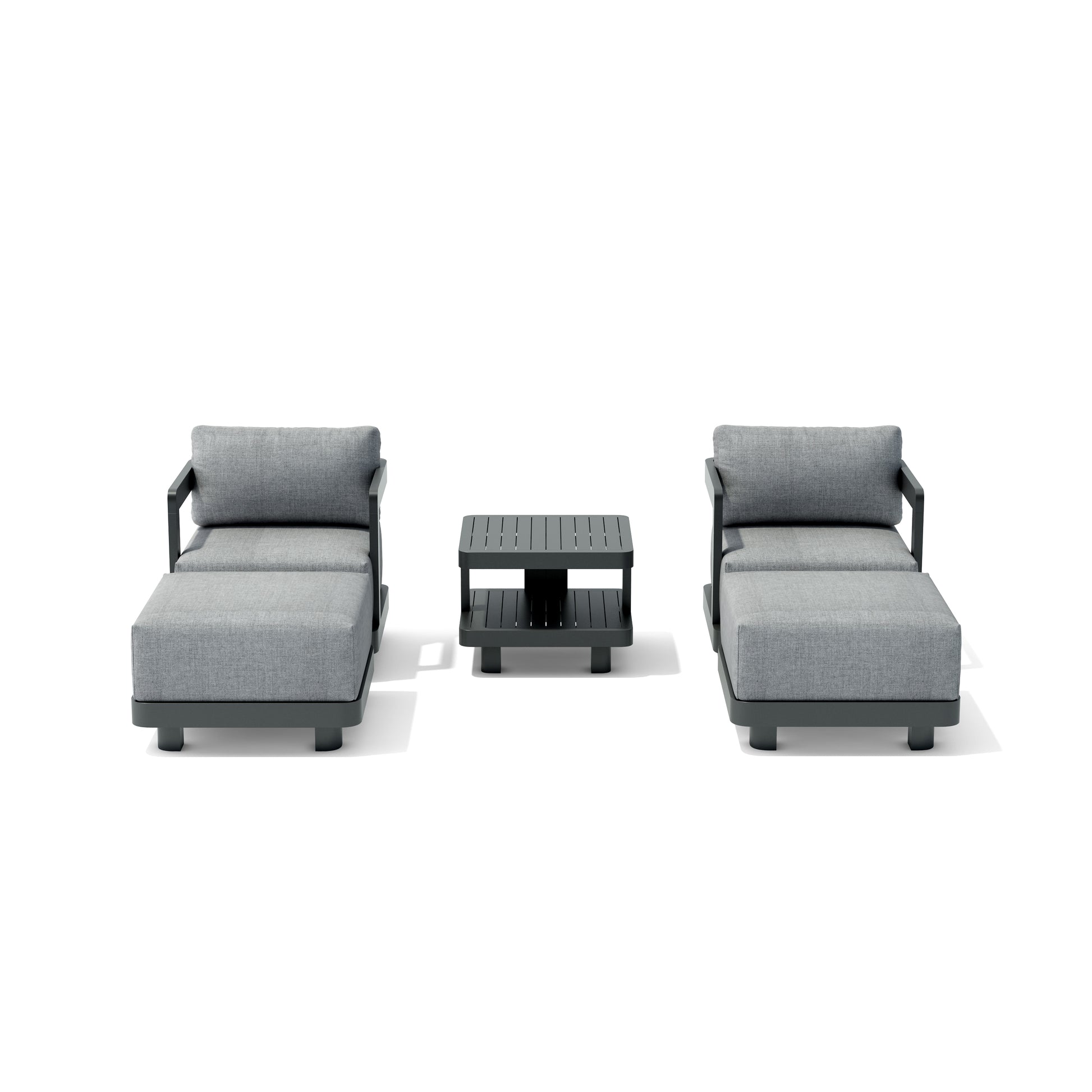 Anderson Teak Granada 5-Piece Aluminum Deep Seating Set — product image 2 of 5