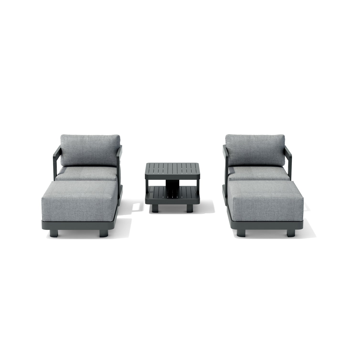 Anderson Teak Granada 5-Piece Aluminum Deep Seating Set — product image 4 of 5