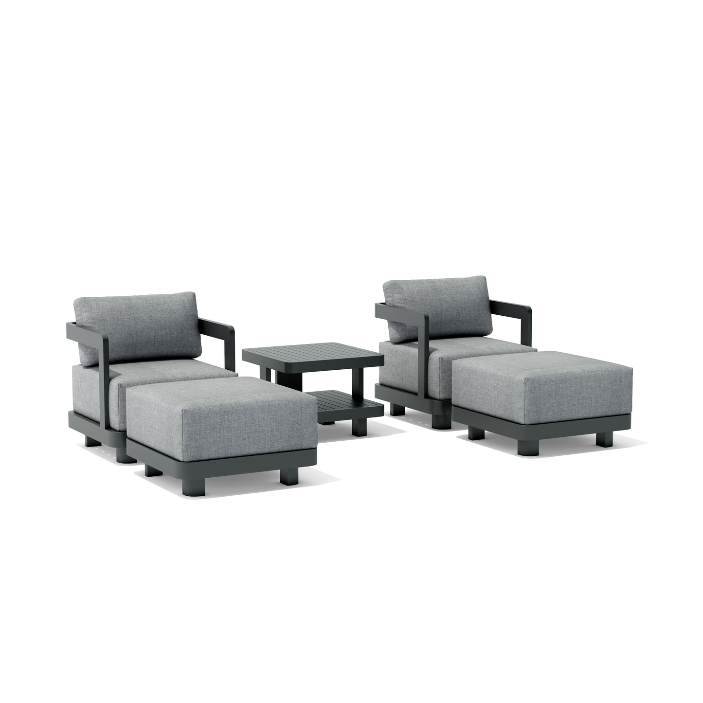Anderson Teak Granada 5-Piece Aluminum Deep Seating Set — product image 5 of 5
