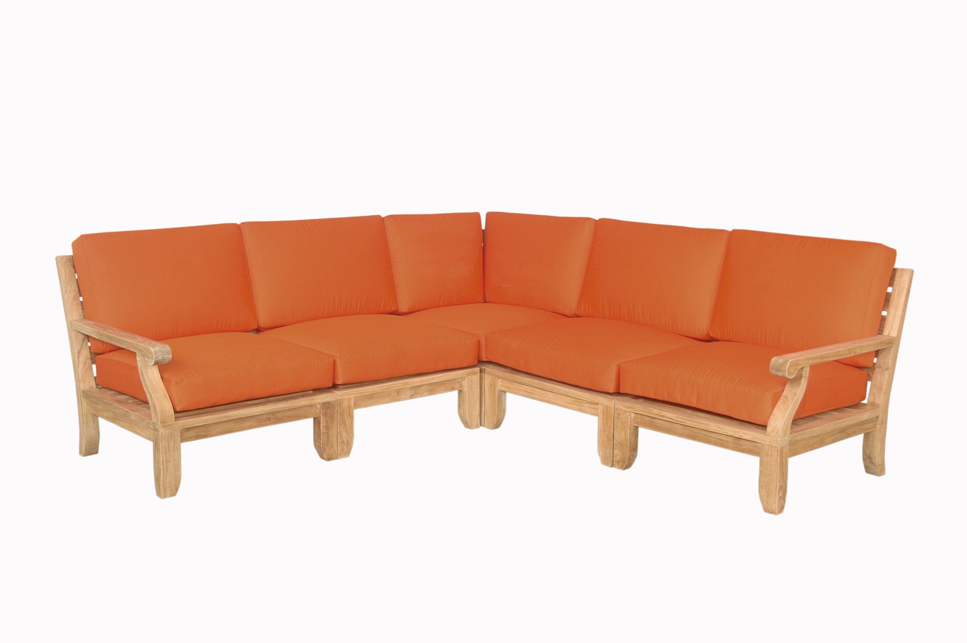 Anderson Teak Riviera 7-Piece Modular Set with Square Table — product image 1 of 22