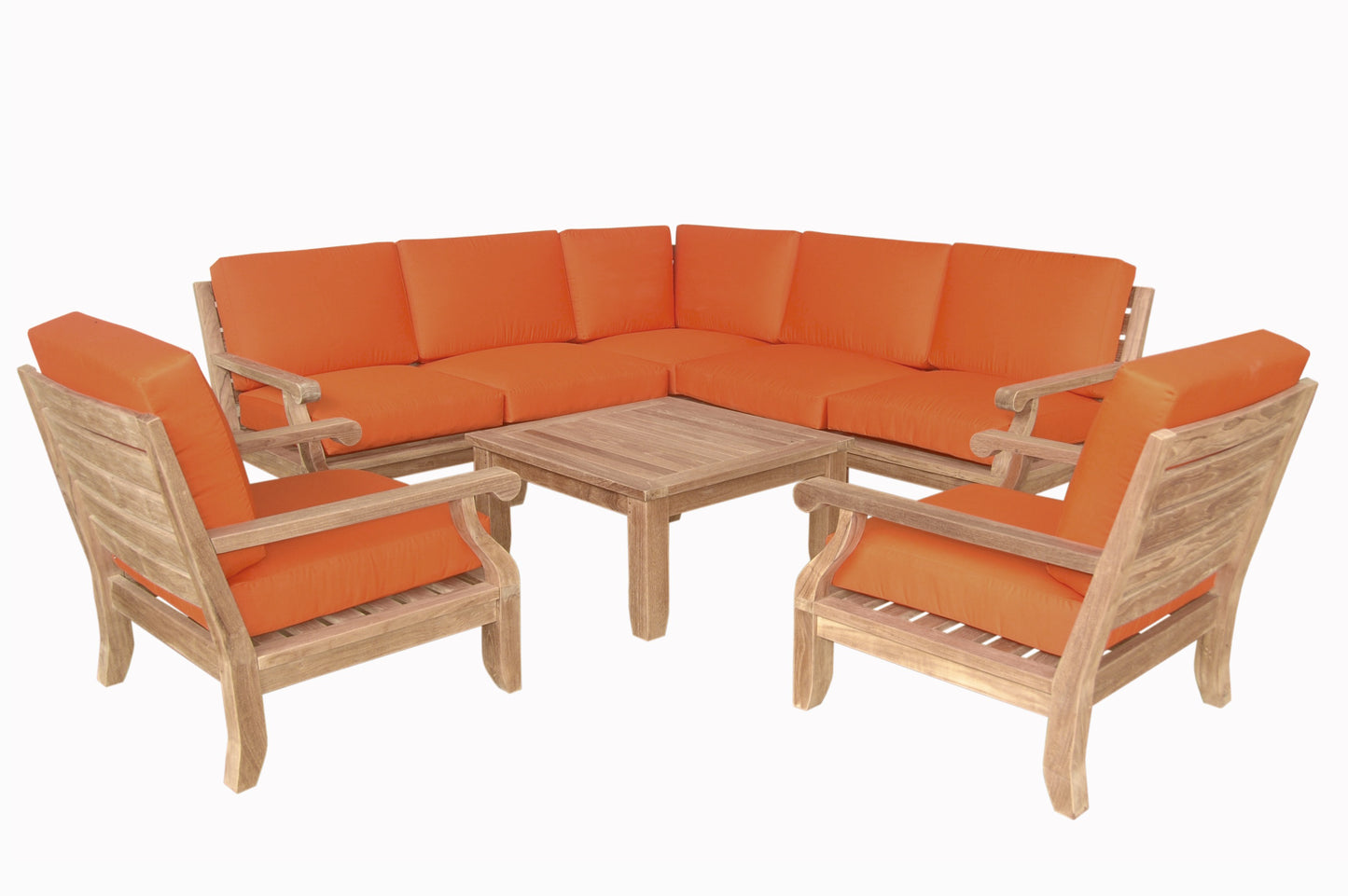 Anderson Teak Riviera 8-Piece Modular Deep Seating Set — product image 3 of 23