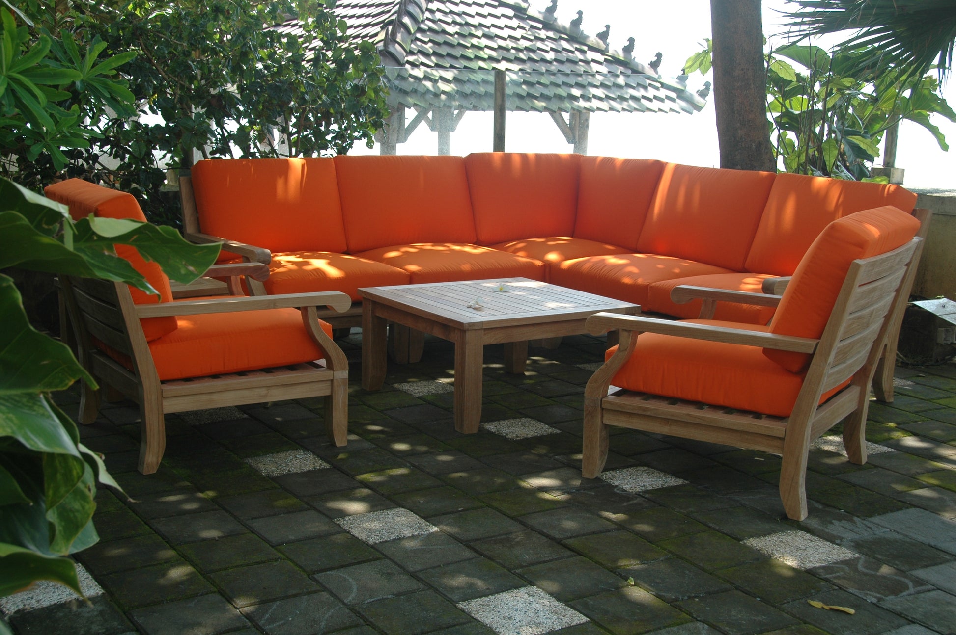 Anderson Teak Riviera 8-Piece Modular Deep Seating Set — product image 4 of 23