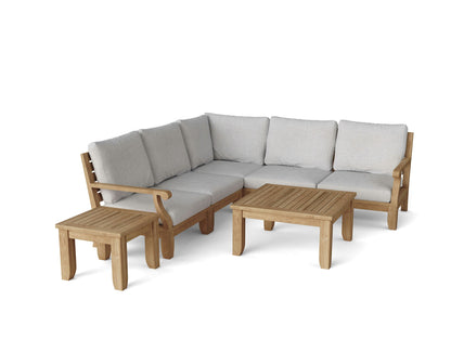 Anderson Teak Riviera 7-Piece Modular Set with Square Tables SET-96 — product image 1 of 17