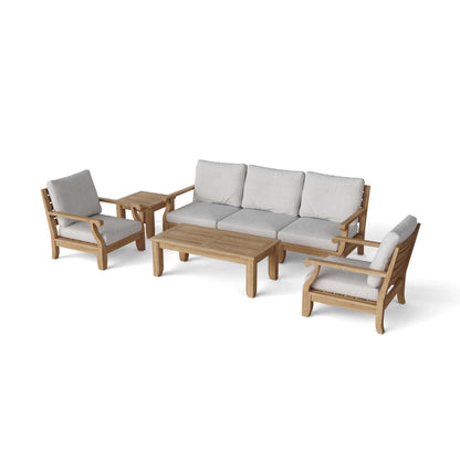 Anderson Teak Riviera 7-Piece Modular Set with Rectangular Table SET-97 — product image 2 of 15