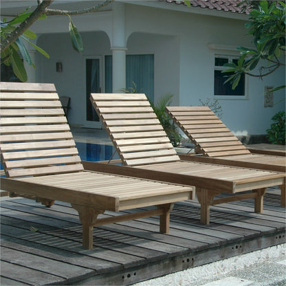 Anderson Teak Capri Sun Lounger 4-Piece Set — product image 1 of 7