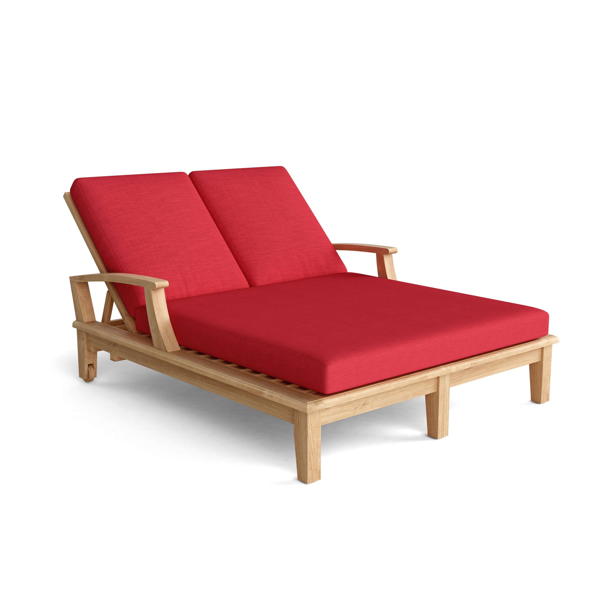 Anderson Teak Brianna Double Sun Lounger with Arm — product image 1 of 2