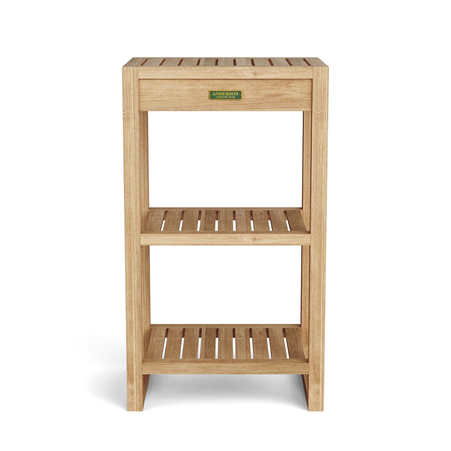 Anderson Teak Spa 2-Shelf Table Towel Rack — product image 2 of 4