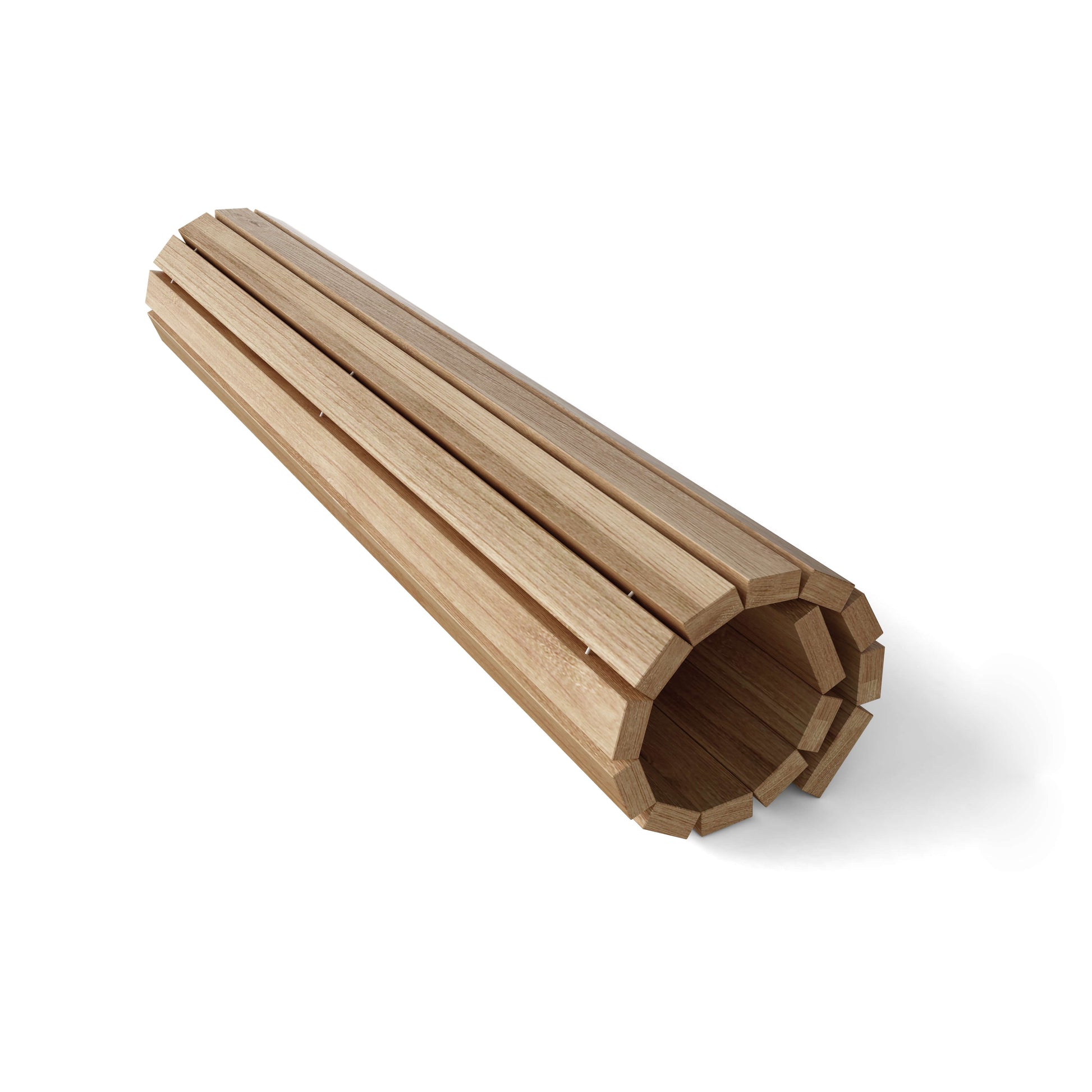 Anderson Teak Shower Mat Roll It & Go Rectangular SPA-3120 — product image 2 of 2