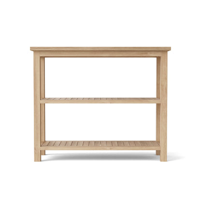 Anderson Teak SPA Towel Console with 2-Shelf Table — product image 4 of 4