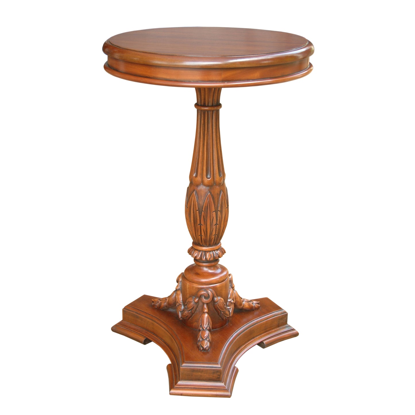 Anderson Teak Occasional Flower Side Table in Mahogany — product image 1 of 2