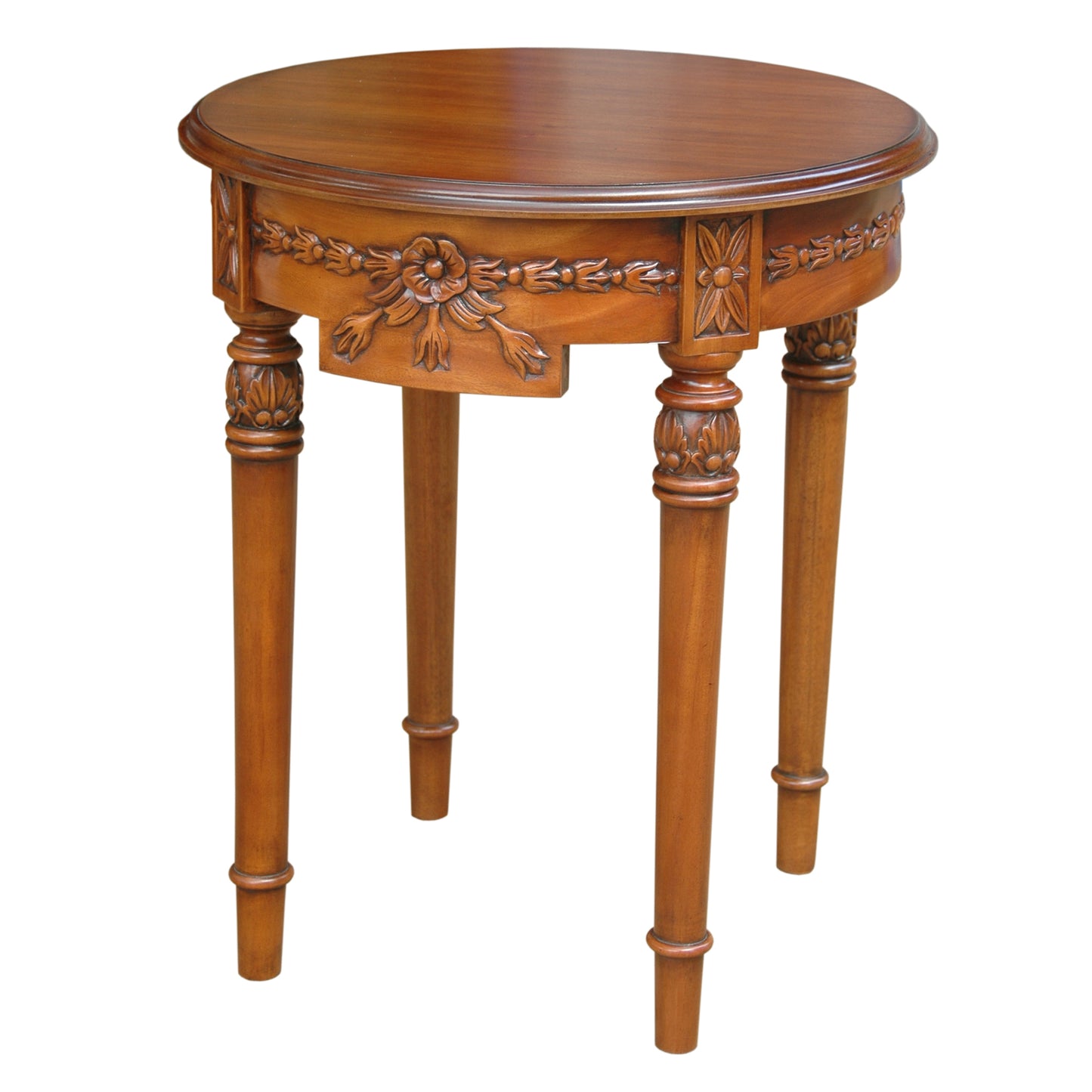 Anderson Teak Regency Flower Side Table — product image 1 of 2
