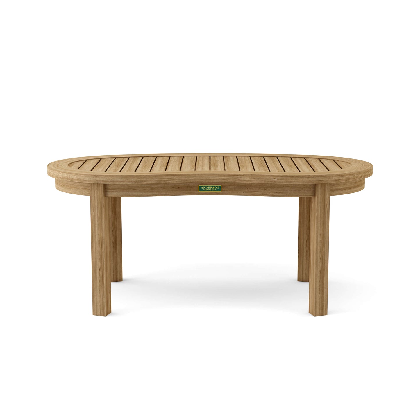 Anderson Teak Kidney Table Curve Coffee Table — product image 3 of 4