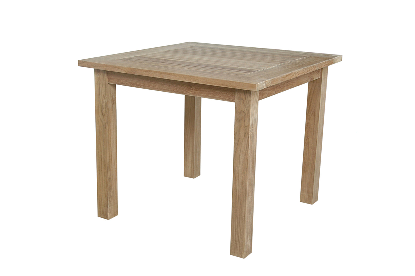 Anderson Teak Bahama 35 Inch Square Dining Table Small Slats — product image 3 of 6