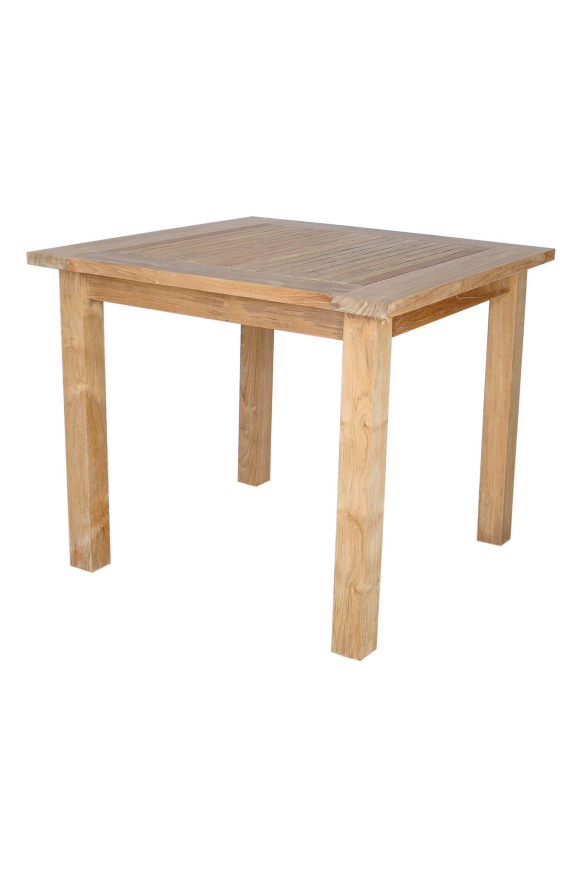 Anderson Teak Bahama 35 Inch Square Dining Table Small Slats — product image 5 of 6