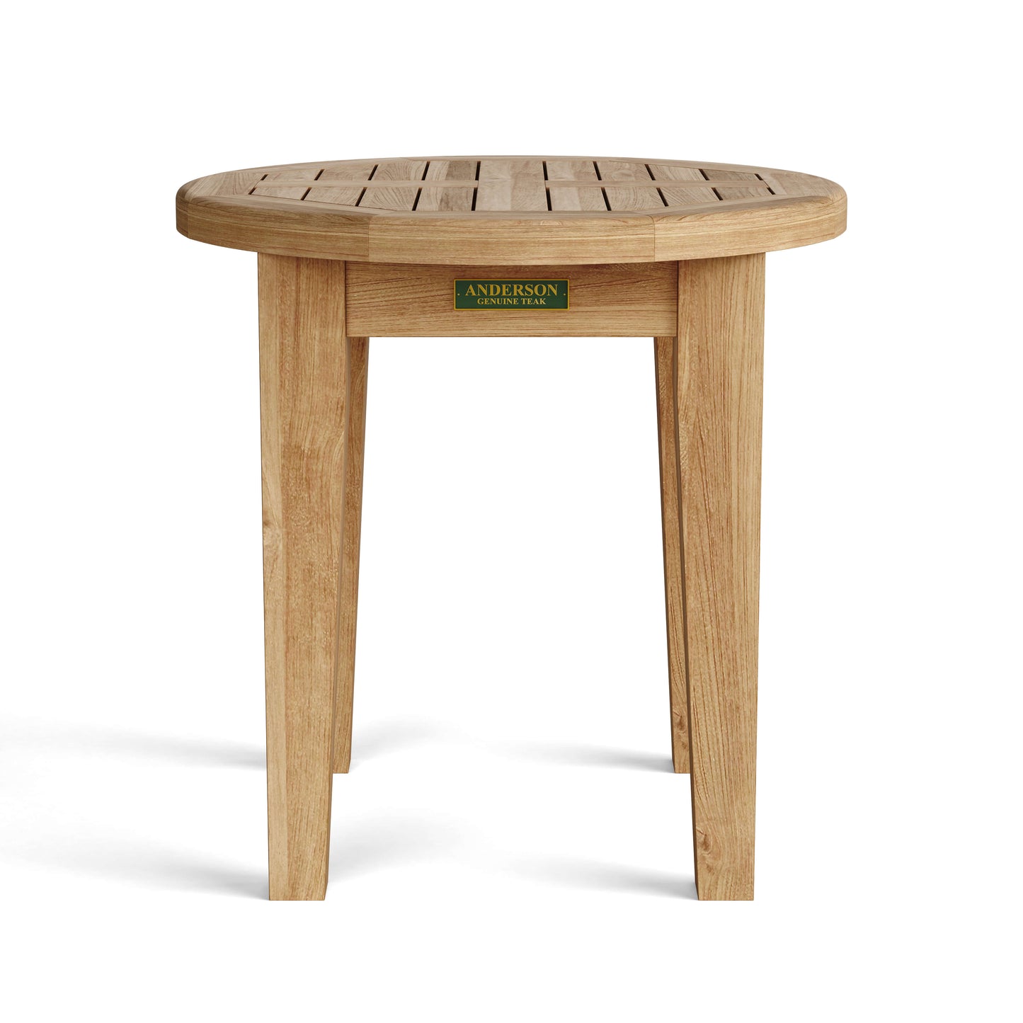 Anderson Teak Brianna 20 in Round Teak Wood Side Table — product image 2 of 3
