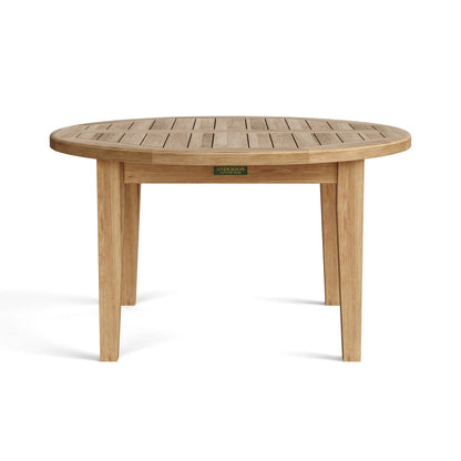 Anderson Teak Brianna 35 in Round Teak Wood Coffee Table — product image 2 of 3