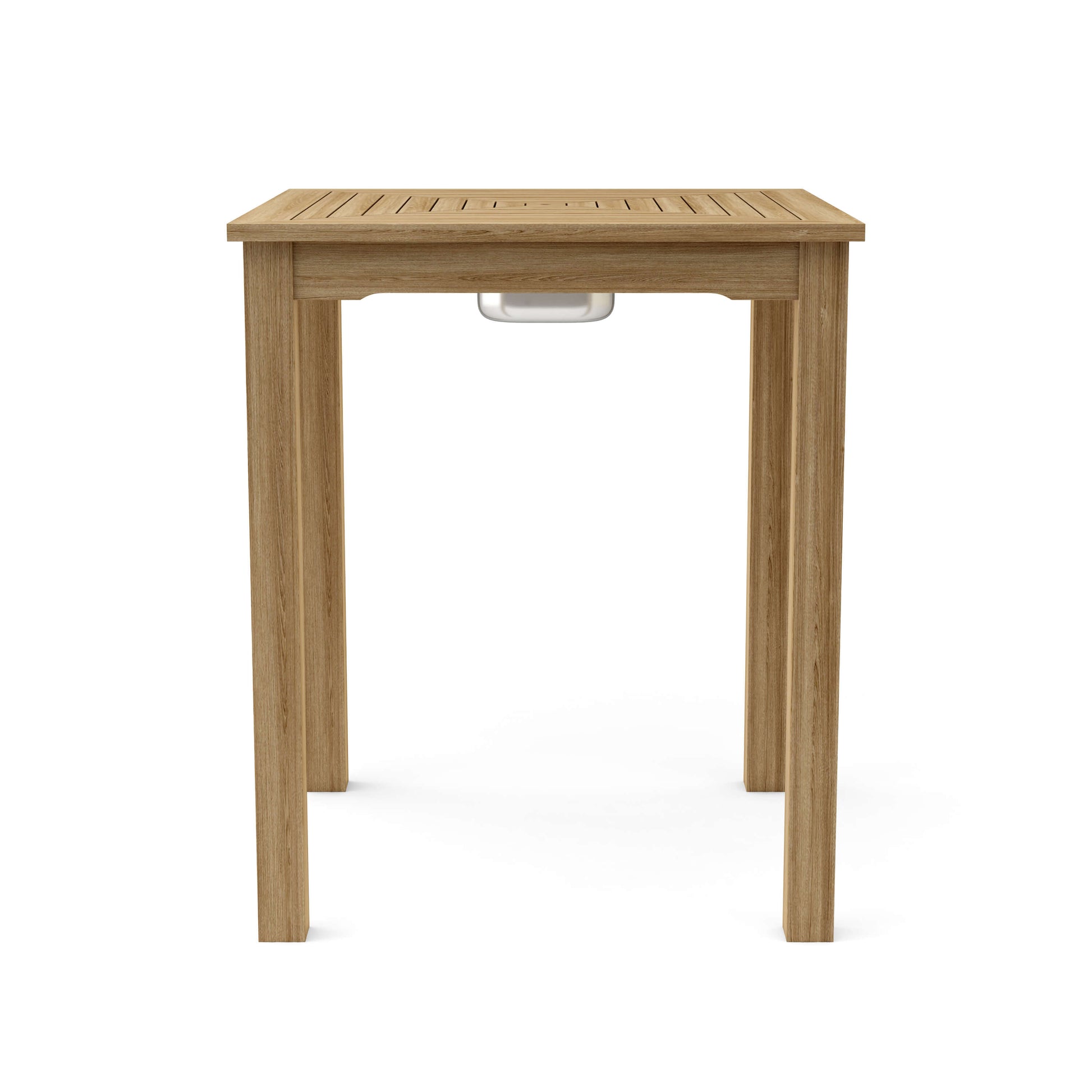 Anderson Teak Chatsworth Ice Chiller Bar Table TB-3636BT — product image 2 of 3