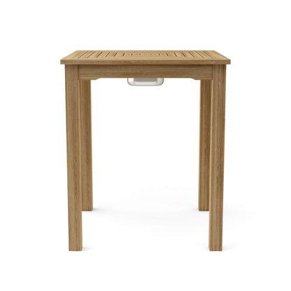 Anderson Teak Chatsworth Ice Chiller Bar Table TB-3636BT — product image 2 of 3